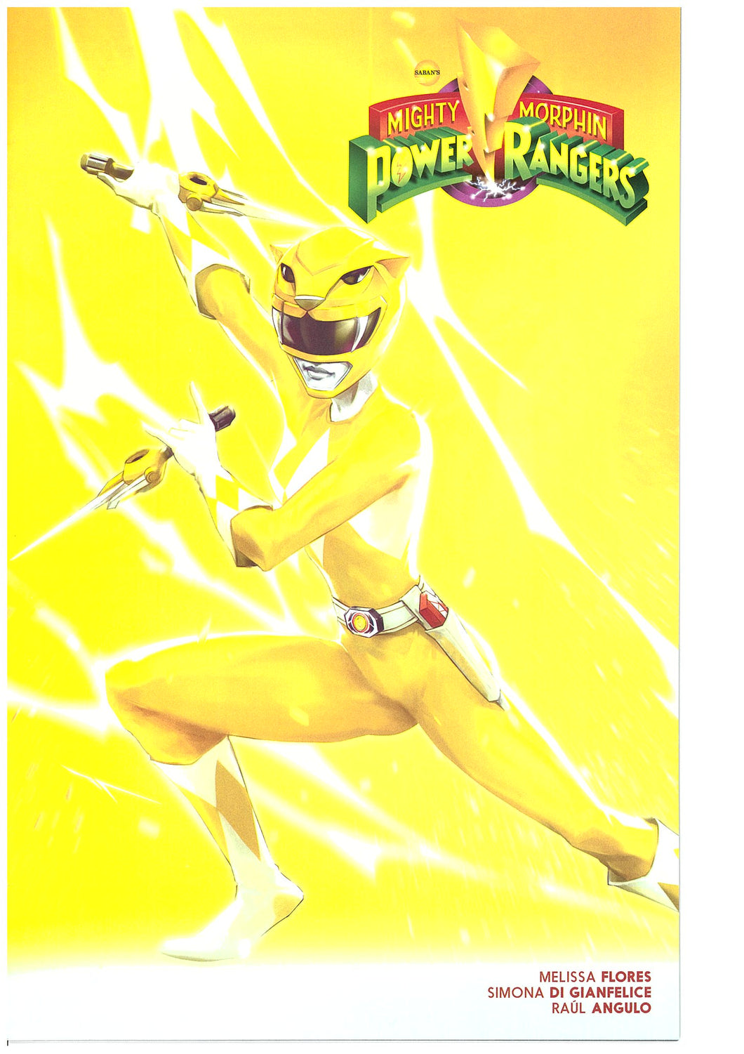 Mighty Morphin Power Rangers #102 Yellow Ranger Ivan Tao Trade Dress Exclusive