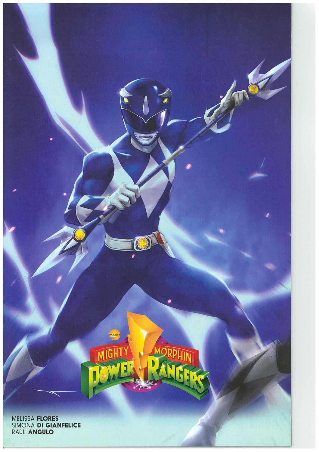 Mighty Morphin Power Rangers #106 Blue Ranger Ivan Tao Trade Dress Exclusive