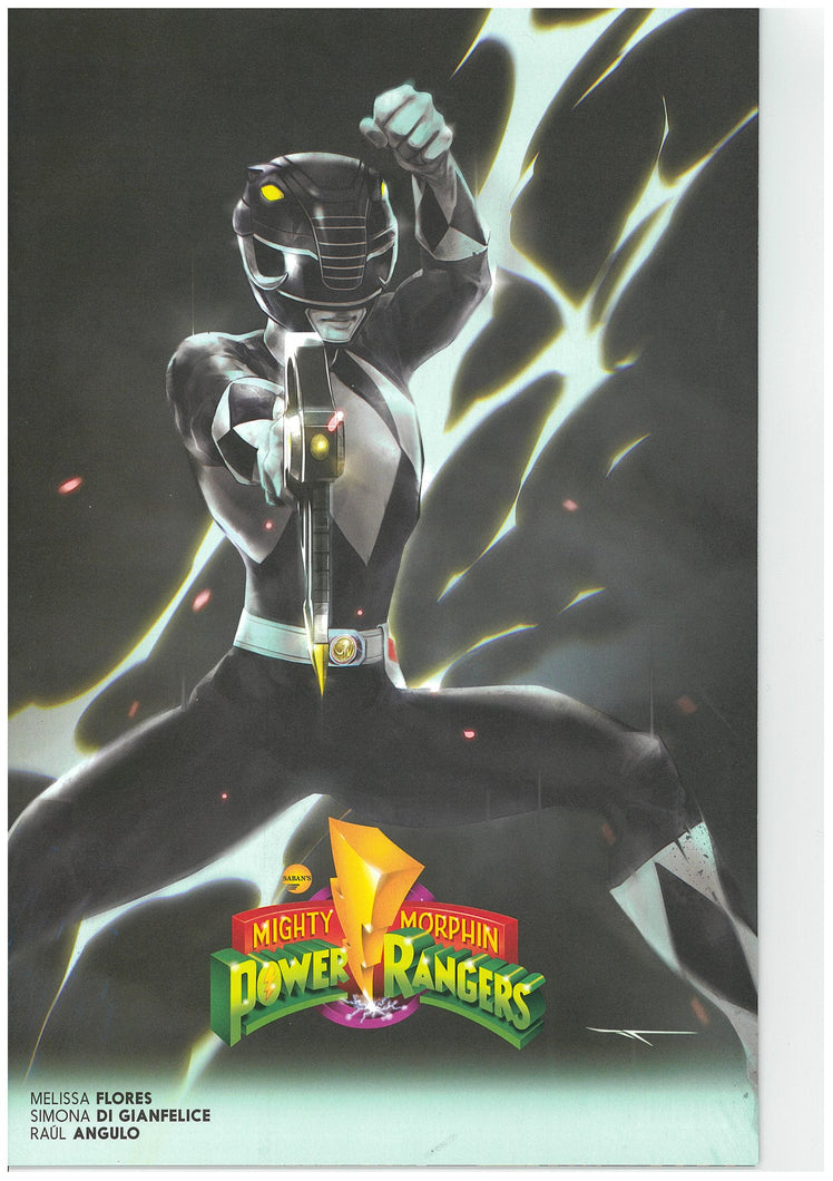 Mighty Morphin Power Rangers #107 Black Ranger Ivan Tao Trade Dress Exclusive