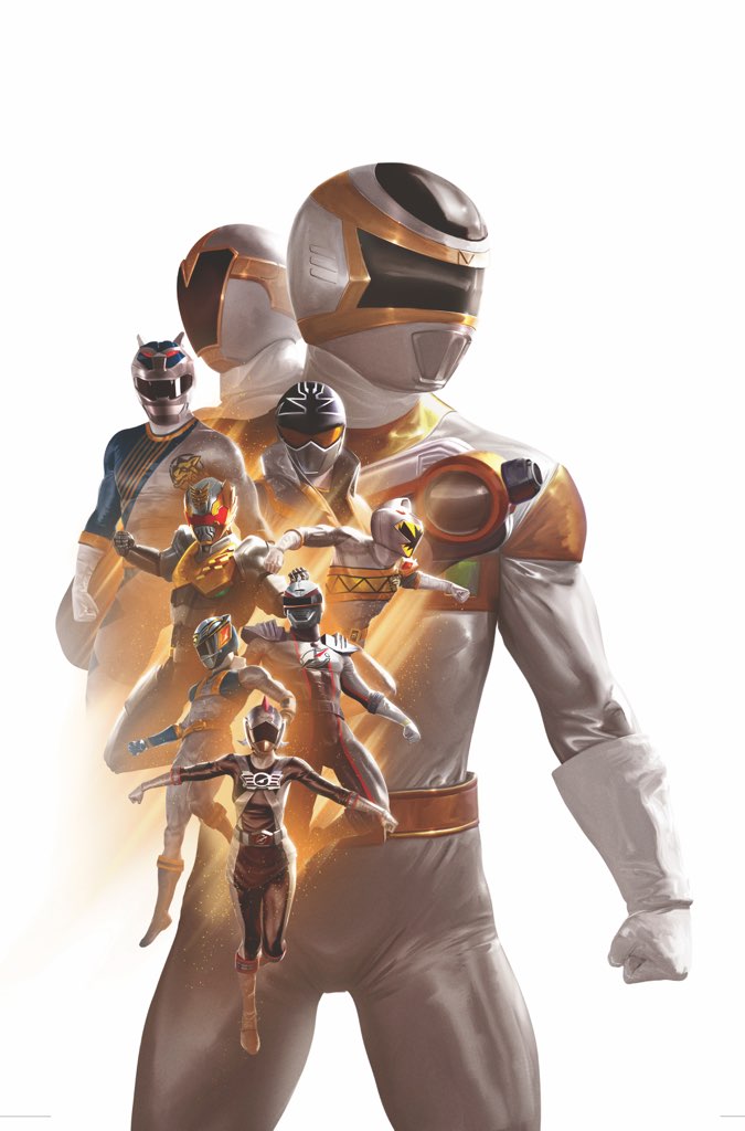Mighty Morphin Power Rangers #113 Forever Silver Dattoli Variant