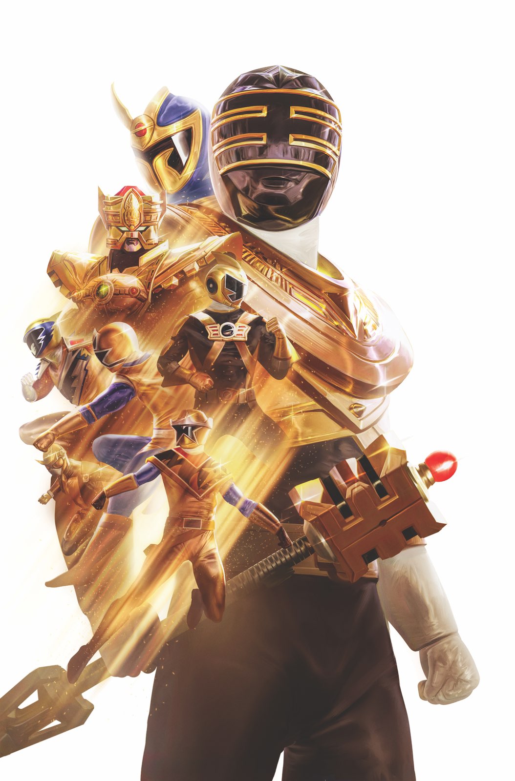 Mighty Morphin Power Rangers #114 Forever Gold Dattoli Variant