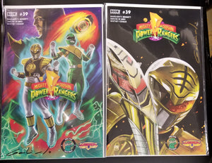 MMPR #39 Legends Exclusive Variant Set Signed by Diego Galindo Set #2 of 3
