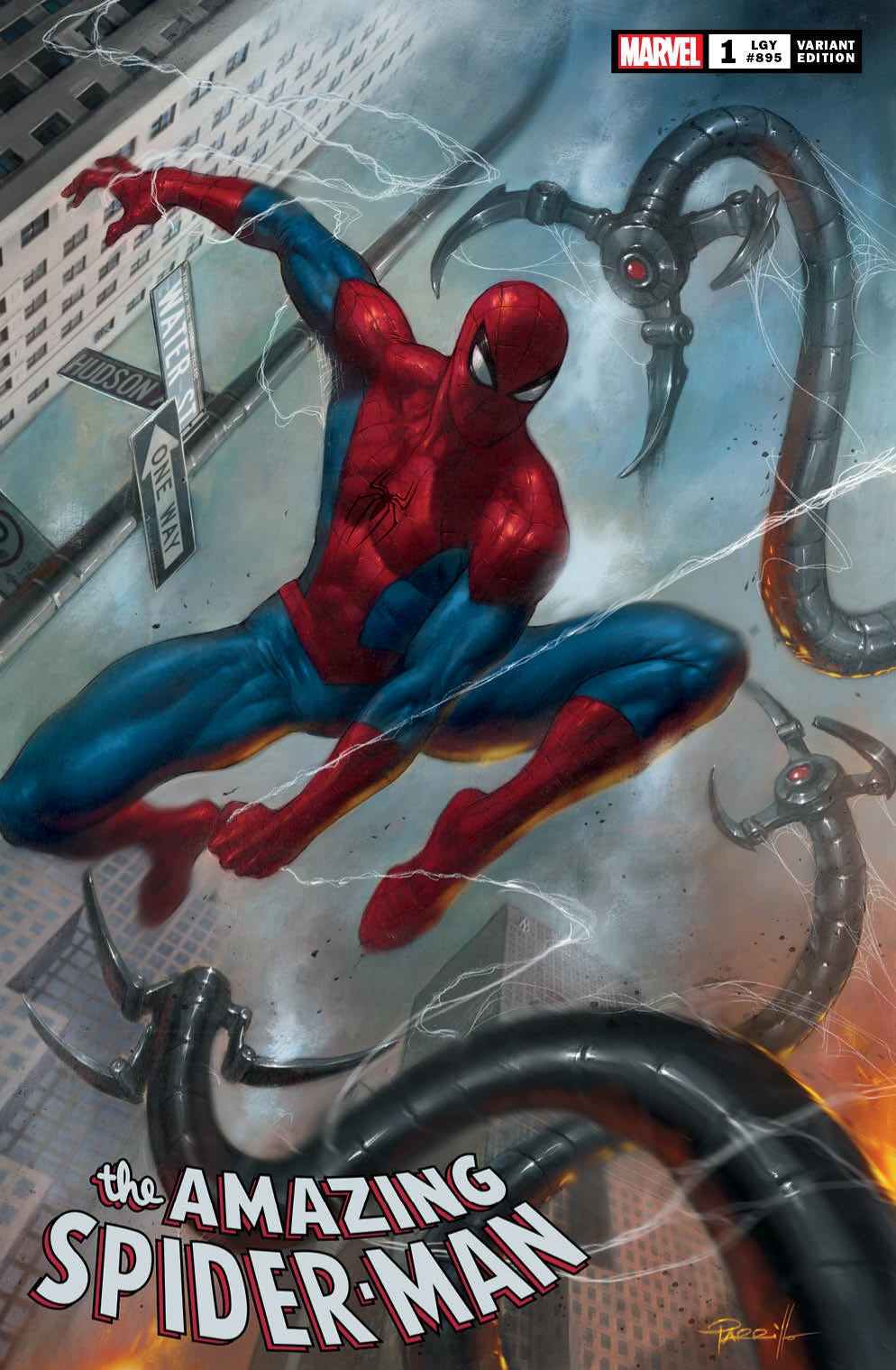 Amazing Spider-Man #1 (2022) Parillo Trade Version Legends Exclusive Variant