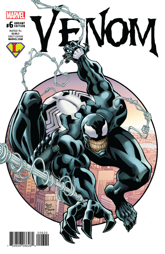 Marvel Venom #6 Todd Nauck/Legends Comics and Games Exclusive Variant
